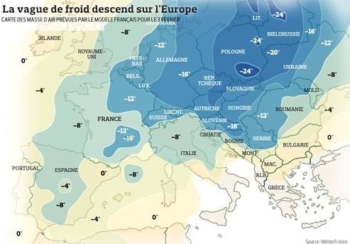 METEO, DALLA GERMANIA ARRIVA IL GELO CON "HITLER" - Lercio
