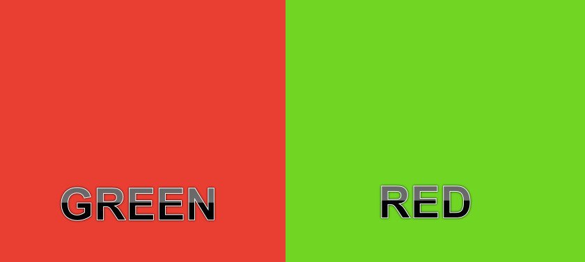 Scoperte scientifiche: abbiamo sempre chiamato verde il rosso e viceversa - Lercio