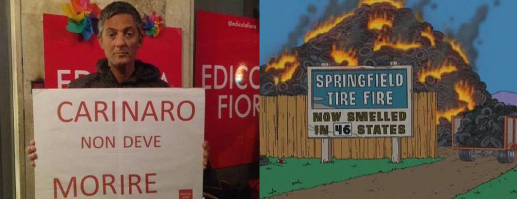 TERRA DEI FUOCHI: PROPOSTO GEMELLAGGIO CON SPRINGFIELD - Lercio