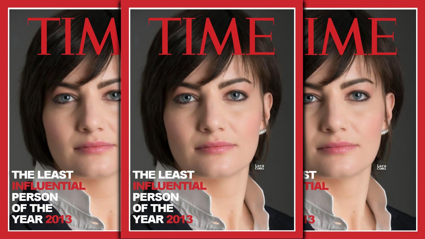 Il 'Time' incorona Lara Comi come persona meno influente dell'anno - Lercio