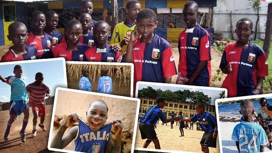 Ecco perché nei paesi del terzo mondo c'è sempre qualcuno con una maglia da calcio - Lercio