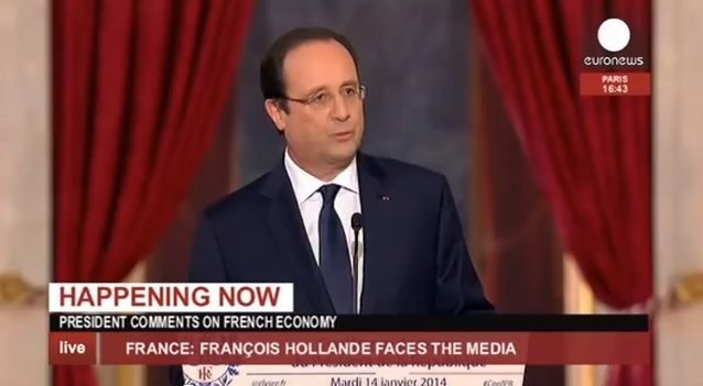 Hollande: "Ora sto con Gérard Depardieu" - Lercio