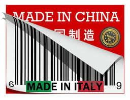 Le etichette "made in Italy" vengono fabbricate in Cina - Lercio