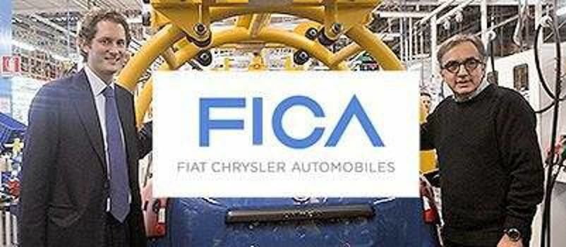 Presentato il logo Fiat-Chrylser. Marchionne: "Batteremo la concorrenza dei carri di buoi" - Lercio