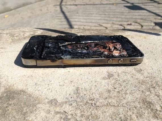 iPhone va a fuoco, ustionata 14enne. Ritirata dal mercato l'applicazione lanciafiamme - Lercio