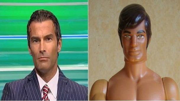 Mattel denuncia La 7: il sondaggista Fabrizio Masia è una copia del nostro Big Jim - Lercio