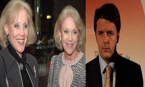 Renzi chiama Sanremo e rottama le gemelle Kessler - Lercio