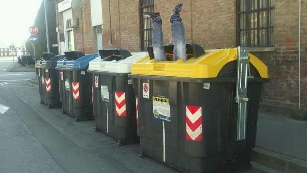 Lugano. Muore nel cassone della plastica. Famiglia multata:"Non era nell'organico" - Lercio