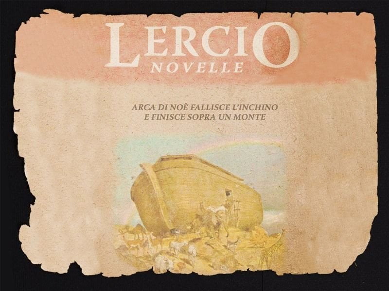 Arca di Noè fallisce l'inchino e finisce sopra un monte - Lercio