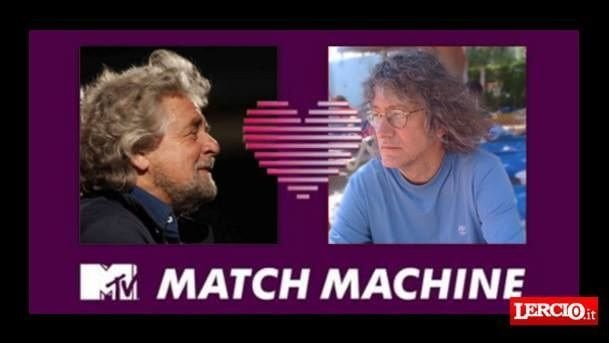 Match Machine: "L'anima gemella di Beppe è Gianroberto". Alessandro Di Battista tenta il suicidio - Lercio