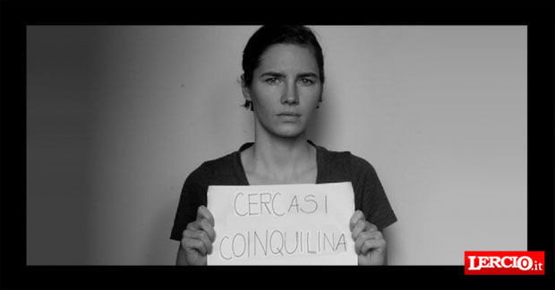 Amanda Knox cerca coinquilina - Lercio