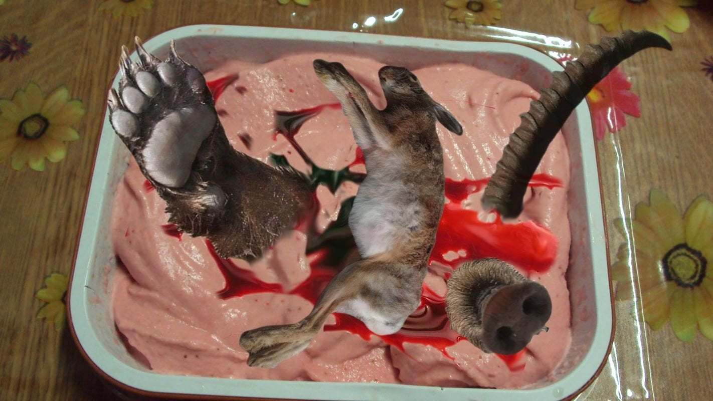 Trentino, impazza nelle gelaterie il gusto "Animali di bosco" - Lercio