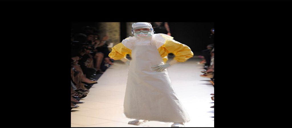 Milano. Moda: Gattinoni lancia la collezione autunno-inverno delle tute anti-ebola - Lercio