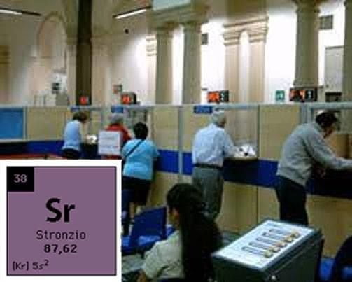 Convocata riunione straordinaria dell'ordine dei chimici per cambiare nome allo Stronzio - Lercio