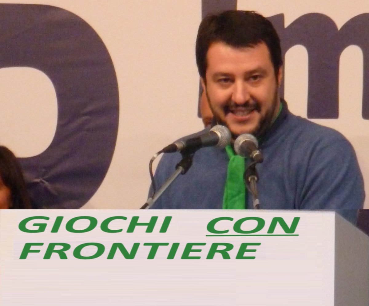 Matteo Salvini inaugura i Giochi Con Frontiere - Lercio