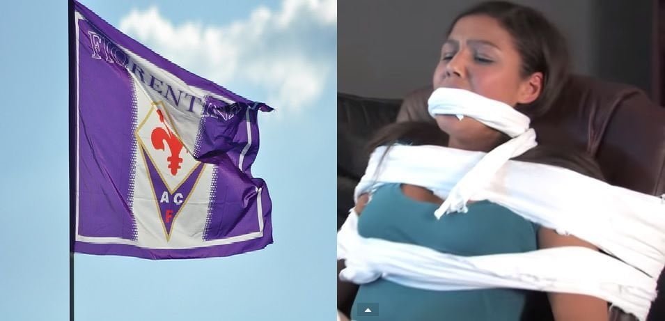 Lei juventina amante di "50 sfumature...", lui la lega e la costringe a guardare la Fiorentina - Lercio