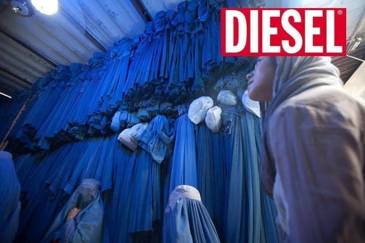 Diesel lancia il primo burka effetto consumato dalle cinghiate - Lercio