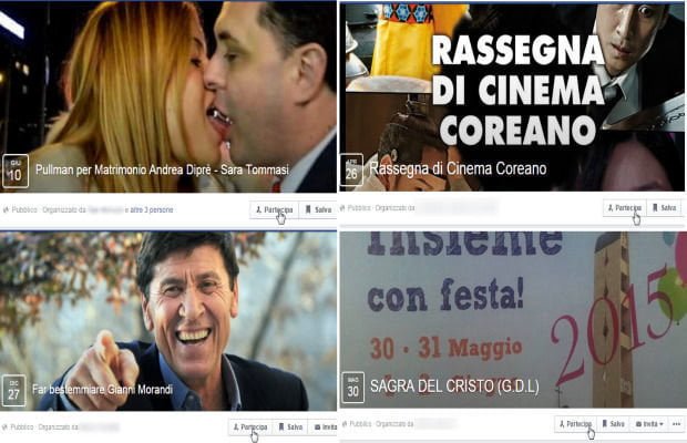Facebook, sarà reato cliccare 'Partecipa' a un evento e poi non andarci - Lercio