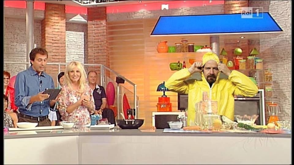 Walter White sfida Jesse Pinkman a La Prova del Cuoco - Lercio