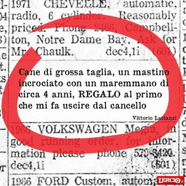 Annunci Lerci 7 Settembre 2015 - Lercio