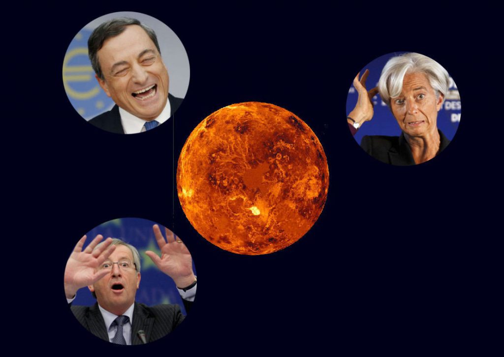 La Troika attacca: "Marte sprecone come la Grecia: l'acqua va subito privatizzata!" - Lercio