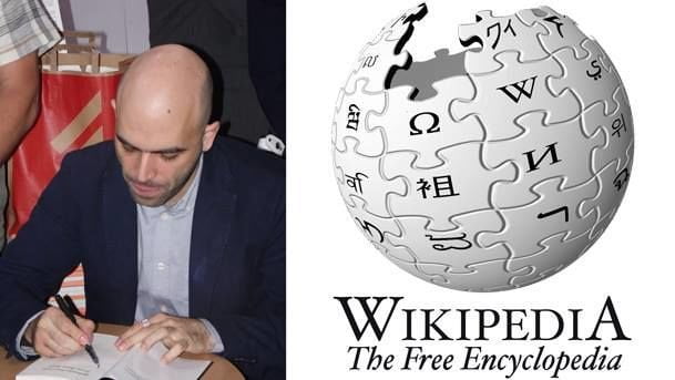 Wikipedia assume Roberto Saviano - Lercio