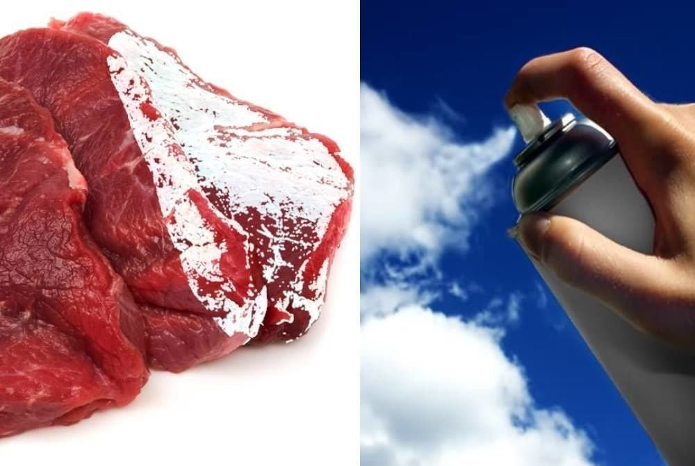 A ruba lo spray per sbiancare la carne rossa - Lercio