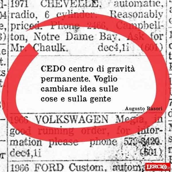 Annunci Lerci 16 novembre 2015 - Lercio