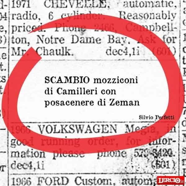 Annunci Lerci 2 novembre 2015 - Lercio