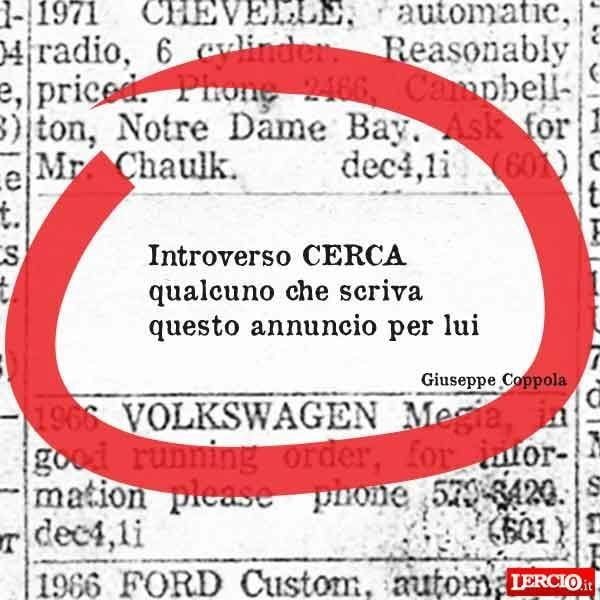 Annunci Lerci 30 novembre 2015 - Lercio