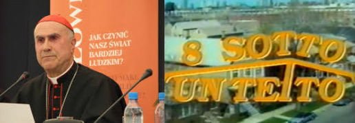 Bertone vede una puntata di "8 sotto un tetto" e viene colto da un attacco di claustrofobia - Lercio