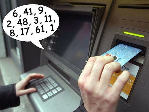 Crisi. BCE vara il bancomat anti prelievi: "Urla numeri a caso mentre digiti il PIN" - Lercio
