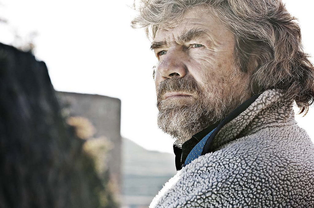 Reinhold Messner completa prima traversata in solitaria dell'attico di Bertone - Lercio