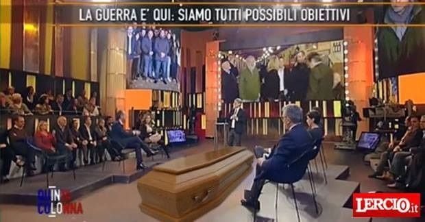 Ospite a Quinta Colonna l'uomo che morì sia sulle Torri Gemelle che al Bataclan - Lercio