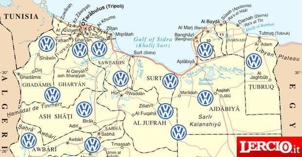 La Germania terrorizza l'Isis esportando Volkswagen in Libia - Lercio