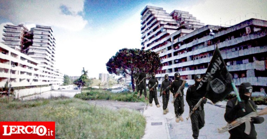 Militanti Isis entrano a Scampia e dopo un'ora se ne vanno accompagnati dai genitori - Lercio