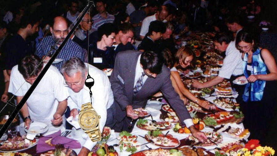 Riyad, sceicco rivela: “Offrire Rolex ai funzionari italiani l’unico modo per spostarli dal buffet" - Lercio