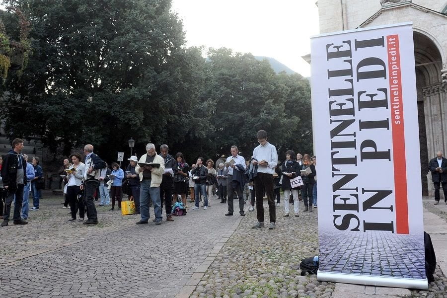 Chihuahua scambia sentinella in piedi per un palo della luce e le piscia su una gamba - Lercio