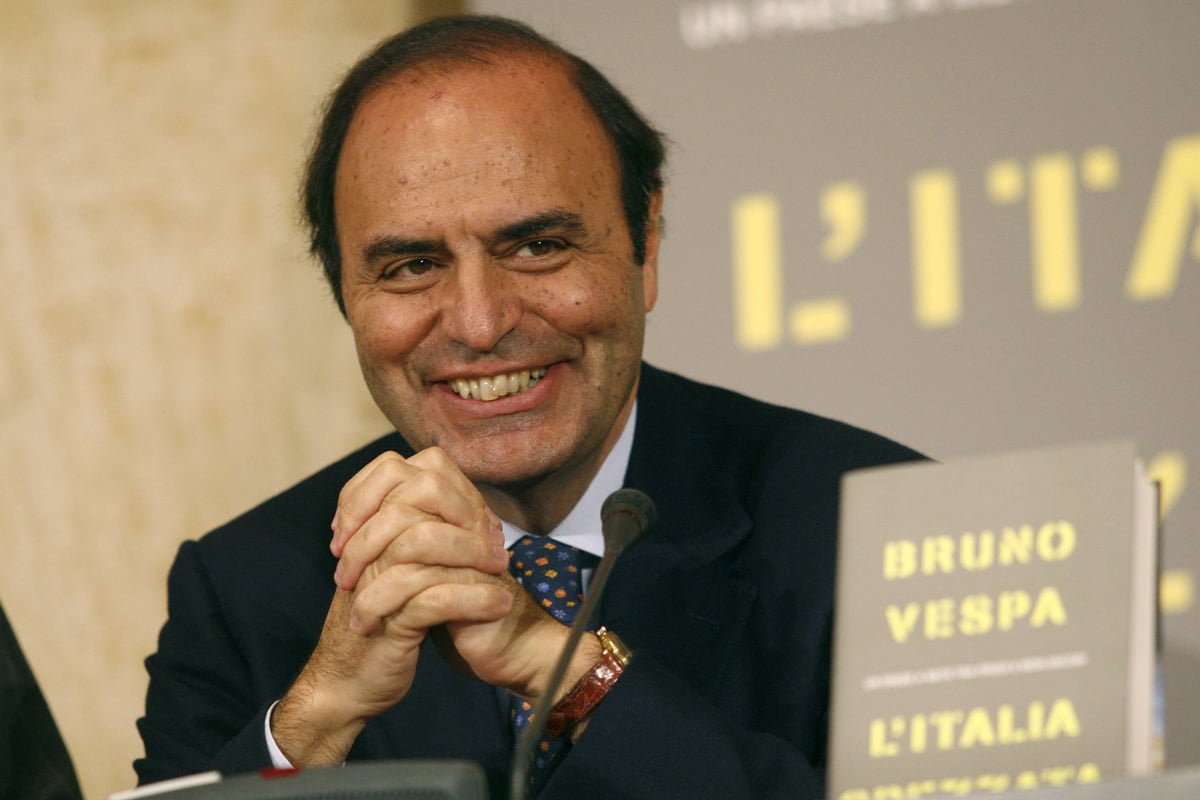 Il libro postumo di Bruno Vespa verrà pubblicato in anticipo - Lercio