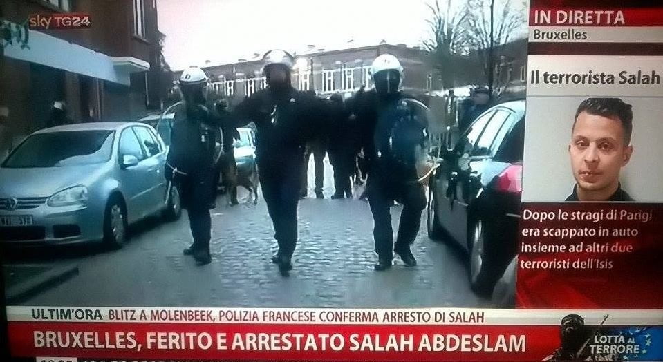 Arresto di Salah Abdeslam: Isis chiede al Belgio l'estradizione - Lercio