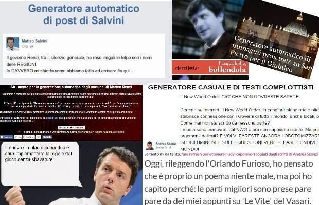 Internet. In arrivo il generatore automatico di generatori automatici - Lercio