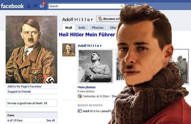 Pagina neonazista mostra foto in cui si intravede un capezzolo: sospesa da Facebook - Lercio