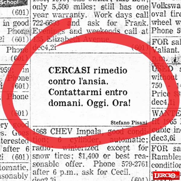 Annunci Lerci 4 Aprile 2016 - Lercio
