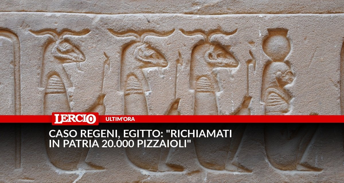 Caso Regeni, Egitto: "Richiamati in patria 20.000 pizzaioli" - Lercio