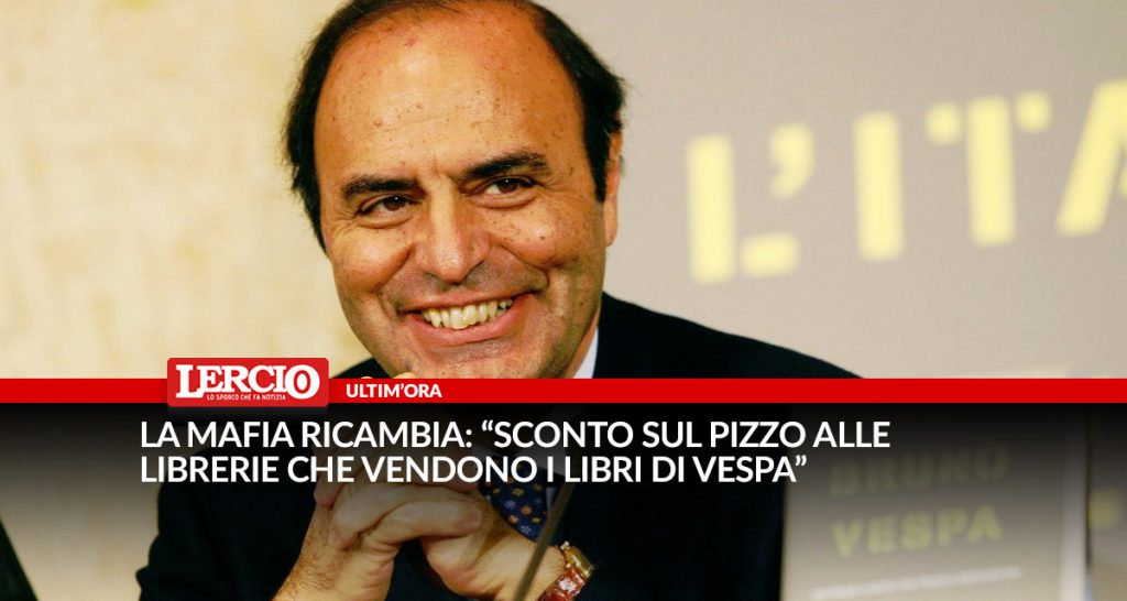La mafia ricambia: “Sconto sul pizzo alle librerie che vendono i libri di Vespa” - Lercio
