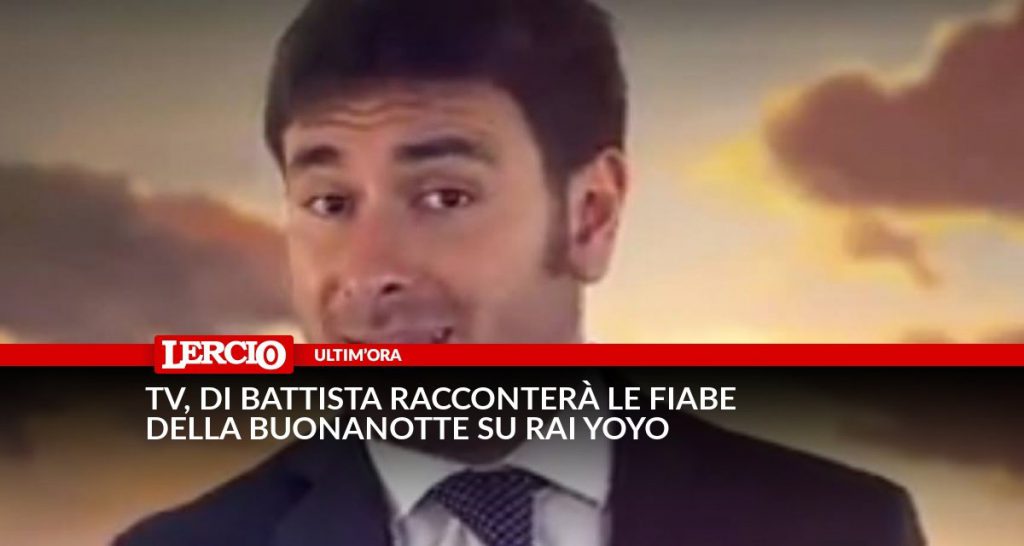Tv, Di Battista racconterà le fiabe della buonanotte su Rai Yoyo - Lercio