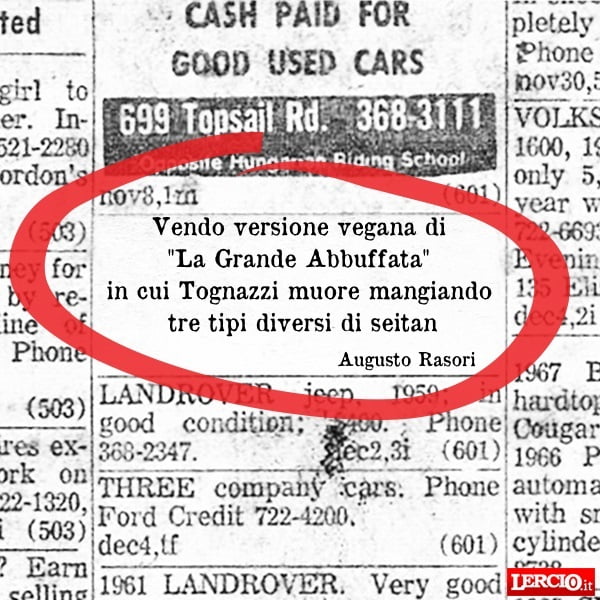 Annunci Lerci 23 Maggio 2016