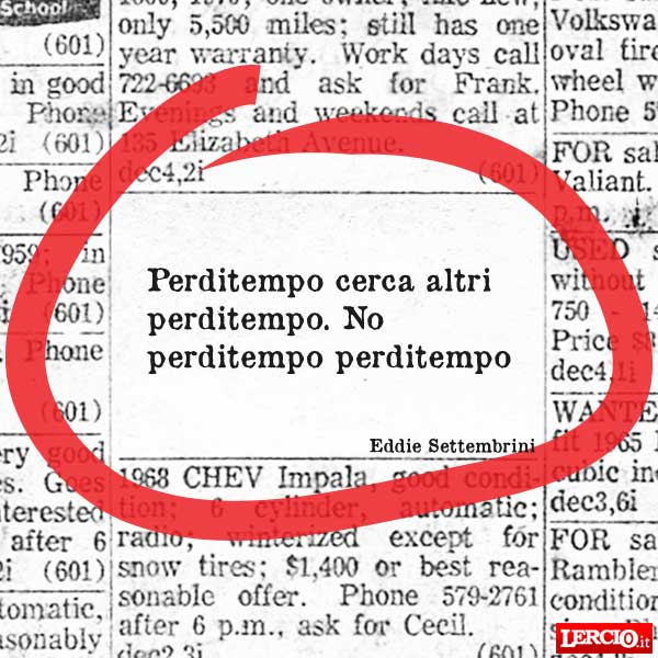 Annunci Lerci 30 Maggio 2016