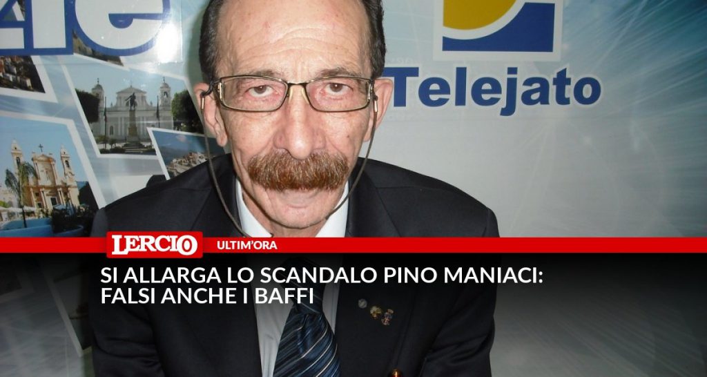 Si allarga lo scandalo Pino Maniaci: falsi anche i baffi - Lercio