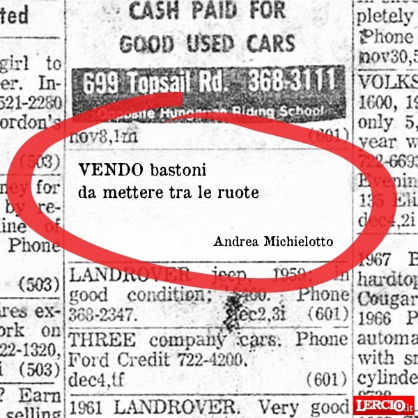 Annunci Lerci 6 Giugno 2016